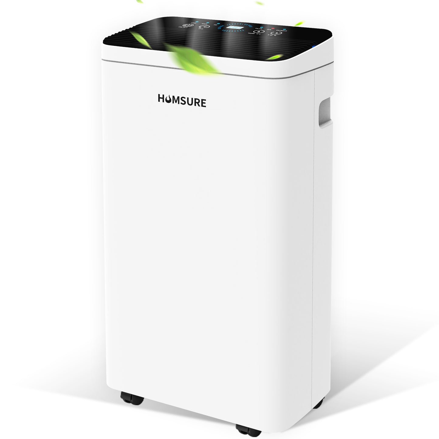 Humsure Dehumidifier 30 Pint (DOE Rating 8 Pints/Day) 1500 sq ft, Dehumidifiers For Home,With Drainage Hose In Basement Bathroom And Bedroom, Intelligent Humidity Control With 24 Hour Drying Timer