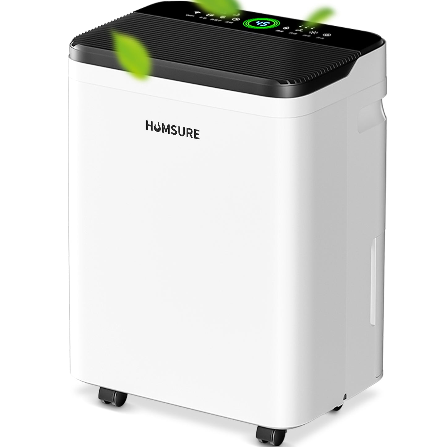 HUMSURE Dehumidifier 19 Pint (DOE) 70 Pint Max for 4500 Sq ft for Basements, Large Room, Home, Bathroom, Dehumidifier with Drain Hose Intelligent Humidity Control (95 ℉, 95% RH)